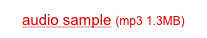 audio sample (mp3 1.3MB)